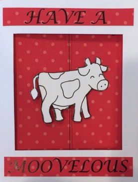 String Spinner Card - Cow Moovelous Mother's Day